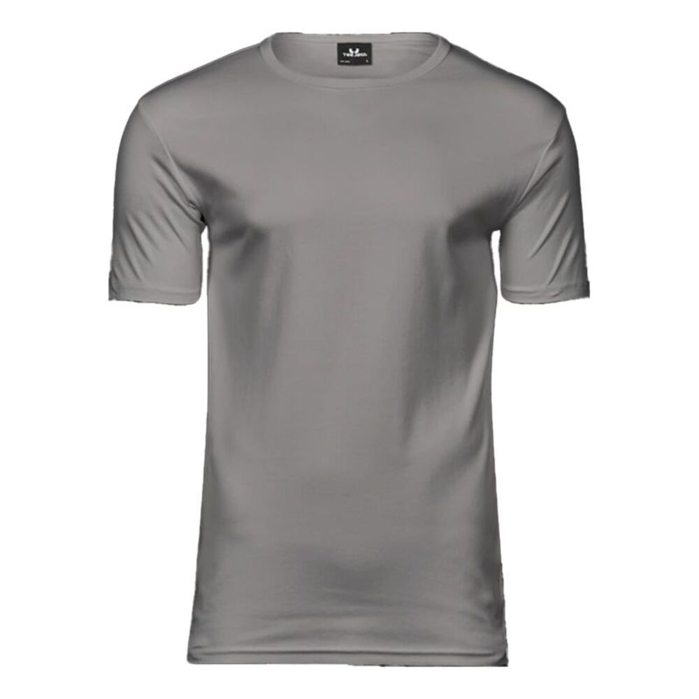 Tee Jays Mens Interlock T-Shirt / Stone
